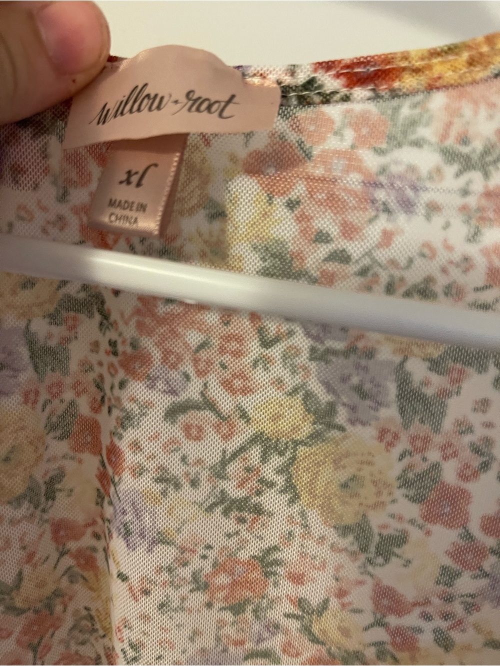 Women's Floral Blouse in Pastel Mix